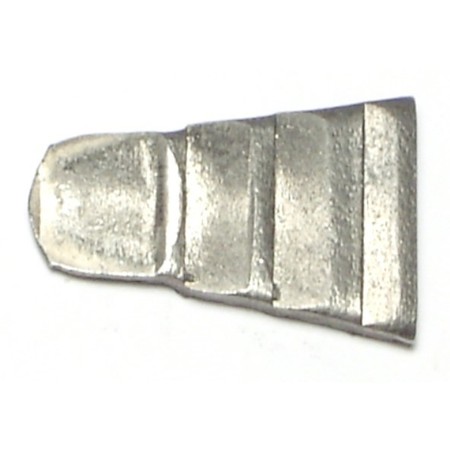 MIDWEST FASTENER 1-1/8" x 3/4" x 5/32" Zinc Plated Steel Wedges 20PK 68383
